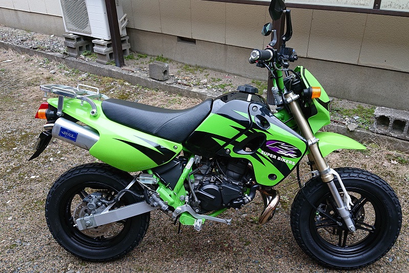 当日出荷☆整備済み完動車２スト B4 美車 kawasaki カワサキ KSR-Ⅱ 80cc 赤 yokohama city☆ 51cc-125cc