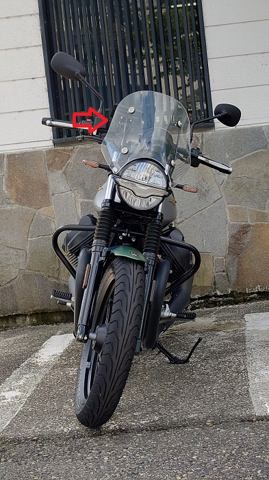 WIND SCREEN - MOTO GUZZI V7